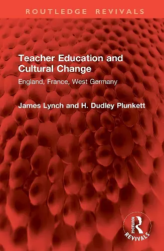 Teacher Education and Cultural Change cover