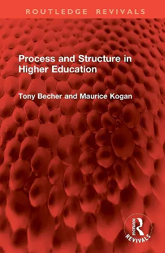 Process and Structure in Higher Education cover
