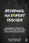 Becoming an Expert Teacher cover