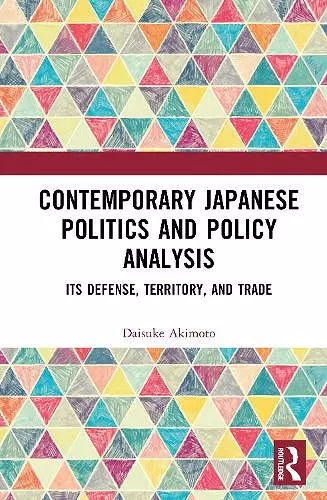 Contemporary Japanese Politics and Policy Analysis cover