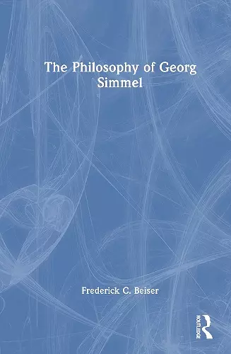 The Philosophy of Georg Simmel cover