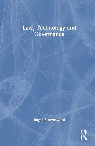 Law, Technology and Governance cover