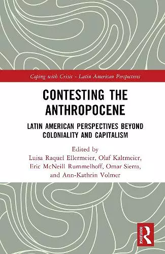 Contesting the Anthropocene cover