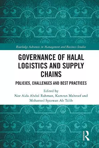 Governance of Halal Logistics and Supply Chains cover