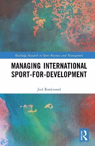 Managing International Sport-for-Development cover