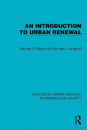 An Introduction to Urban Renewal cover