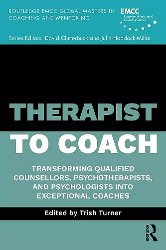 Therapist to Coach cover