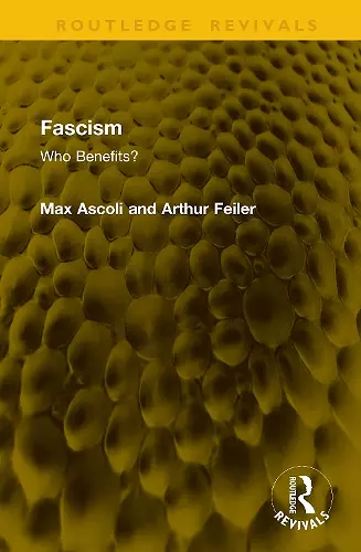Fascism cover