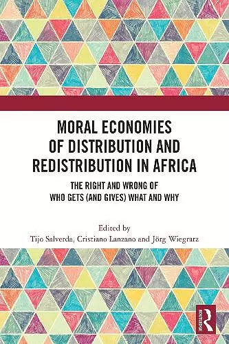 Moral Economies of Distribution and Redistribution in Africa cover