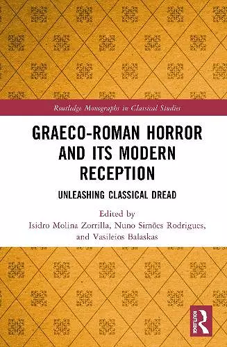 Graeco-Roman Horror and its Modern Reception cover