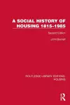 A Social History of Housing 1815–1985 cover