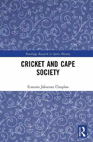 Cricket and Cape Society cover
