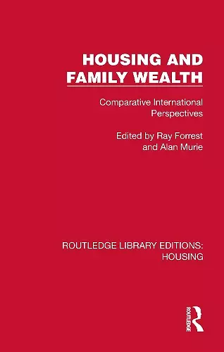 Housing and Family Wealth cover