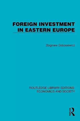 Foreign Investment in Eastern Europe cover