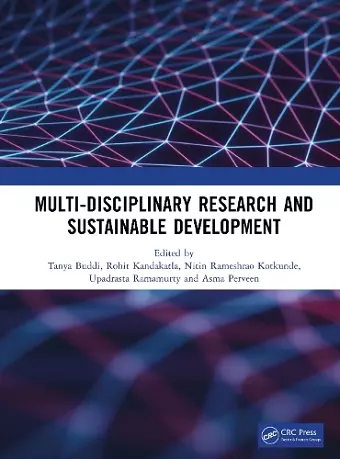 Multi-Disciplinary Research and Sustainable Development cover