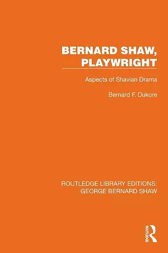 Bernard Shaw, Playwright cover