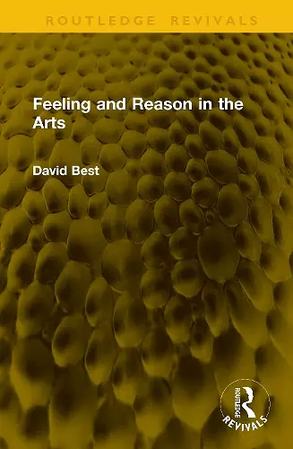 Feeling and Reason in the Arts cover