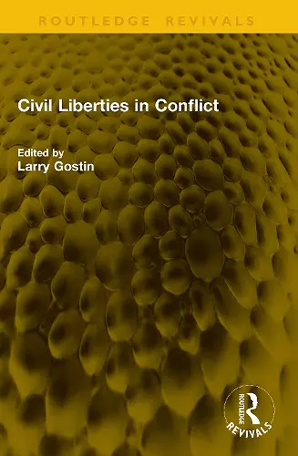 Civil Liberties in Conflict cover