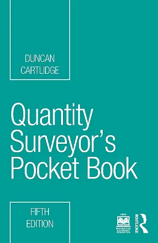 Quantity Surveyor's Pocket Book cover