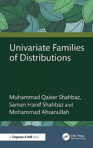 Univariate Families of Distributions cover