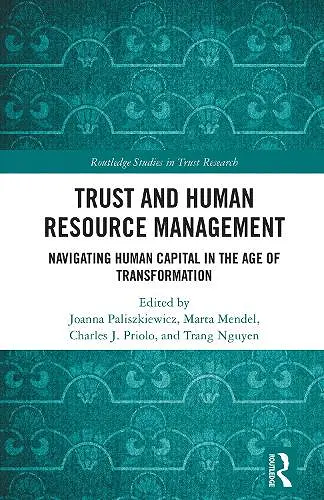Trust and Human Resource Management cover