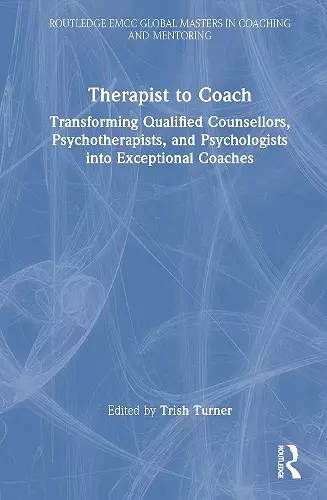Therapist to Coach cover
