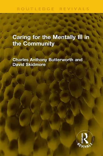 Caring for the Mentally Ill in the Community cover