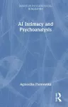 AI Intimacy and Psychoanalysis cover