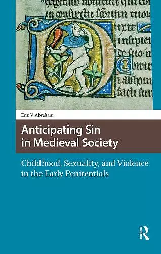 Anticipating Sin in Medieval Society cover