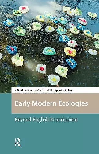 Early Modern Écologies cover