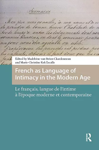 French as Language of Intimacy in the Modern Age cover
