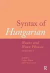 Syntax of Hungarian cover