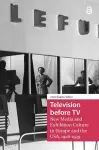 Television before TV cover