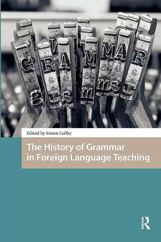 The History of Grammar in Foreign Language Teaching cover