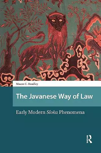 The Javanese Way of Law cover