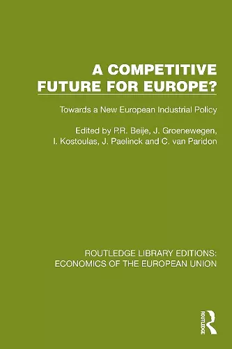 A Competitive Future for Europe? cover