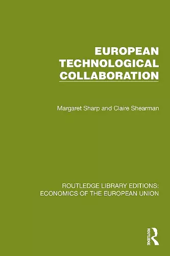 European Technological Collaboration cover