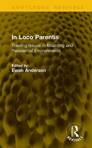 In Loco Parentis cover