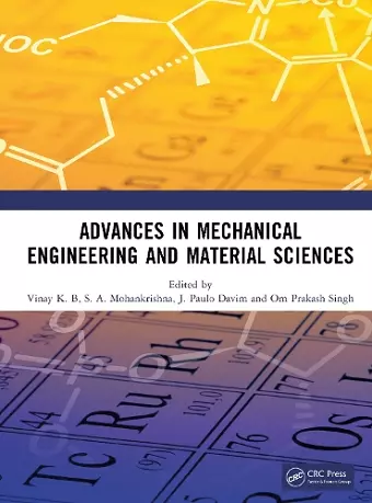 Advances in Mechanical Engineering and Material Sciences cover