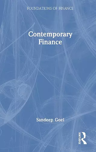 Contemporary Finance cover