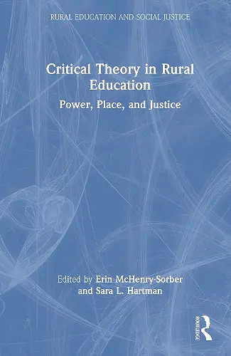 Critical Theory in Rural Education cover