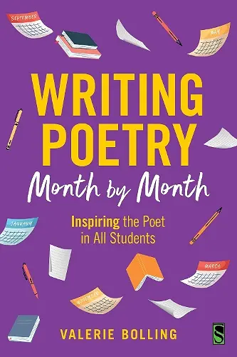Writing Poetry Month by Month cover