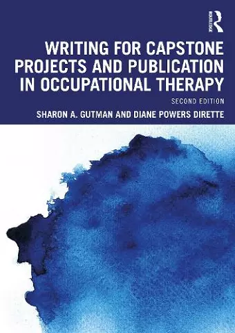 Writing for Capstone Projects and Publication in Occupational Therapy cover