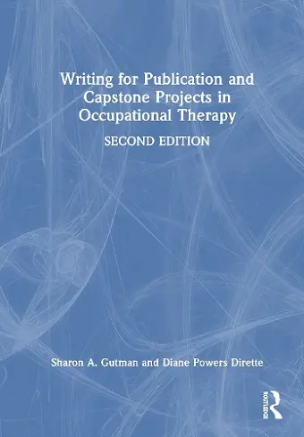 Writing for Capstone Projects and Publication in Occupational Therapy cover