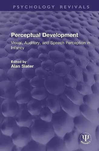 Perceptual Development cover