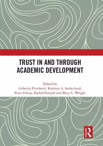 Trust in and through Academic Development cover