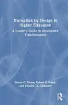 Disruption by Design in Higher Education cover