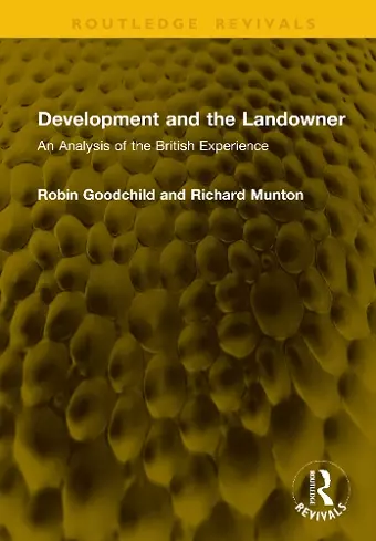 Development and the Landowner cover