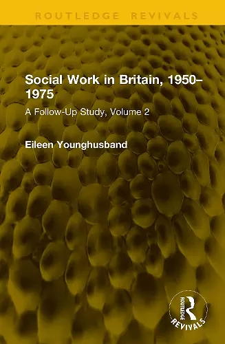 Social Work in Britain, 1950–1975 cover