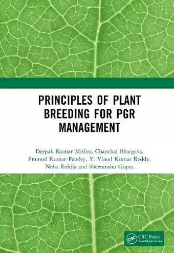 Principles of Plant Breeding for PGR Management cover